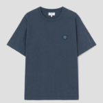 Maison Kitsune [EXCLUSIVE] Men Bold Fox Head Patch Comfort Tee Shirt - Slate Grey