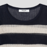 8 seconds Textured Long Sleeve Pullover — Beige