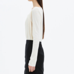 8 seconds Shirring Detail Pullover — Ivory