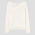 8 seconds Shirring Detail Pullover — Ivory