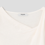 8 seconds Shirring Detail Pullover — Ivory
