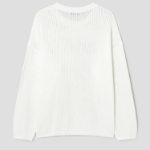 8 seconds Printed Knit Pullover — Ivory