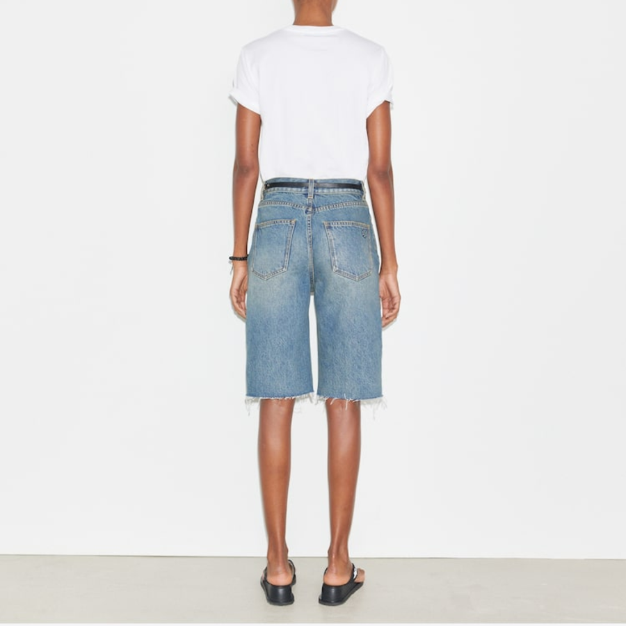 TORY BURCH Printed Cotton T-Shirt – White