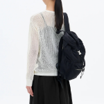 8 seconds Linen Blend Net Round Neck Pullover — Ivory