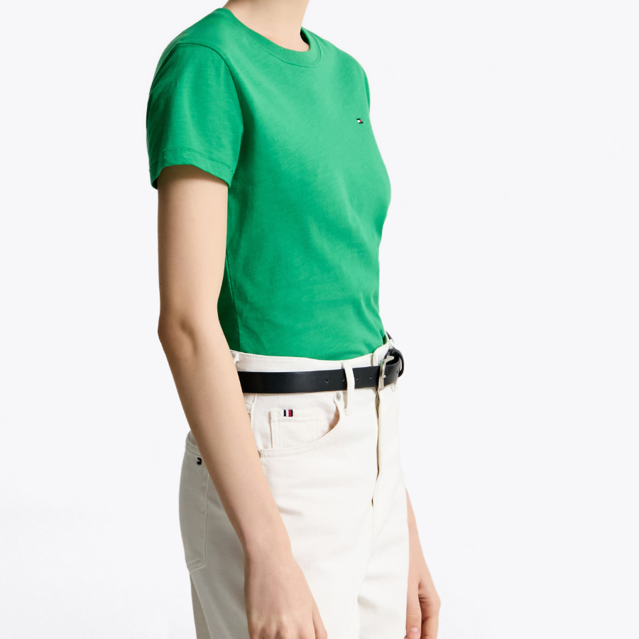 TOMMY HILFIGER [Official Headquarters] Slim Slub T-shirt