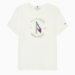TOMMY HILFIGER [Official Headquarters] Flag Crew Neck T-shirt