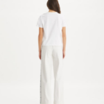 TORY BURCH Lucky Duck Cotton T-Shirt – White