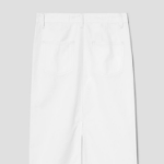 8 seconds Pigment Washing Long Skirt — White
