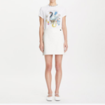 TORY BURCH Lucky Duck Cotton T-Shirt – White