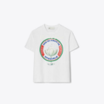 TORY BURCH Dessert T-Shirt – White