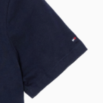 TOMMY HILFIGER [Official Headquarters] Crew Neck Embroidered Logo T-shirt
