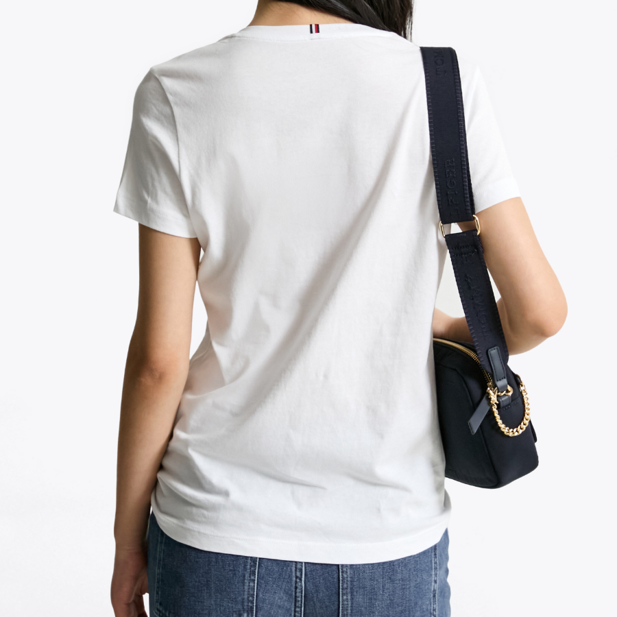 TOMMY HILFIGER [Official Headquarters] Heritage V-Neck T-shirt