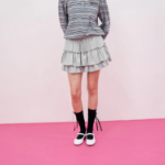 8 seconds Jersey Frill Skirt — Gray