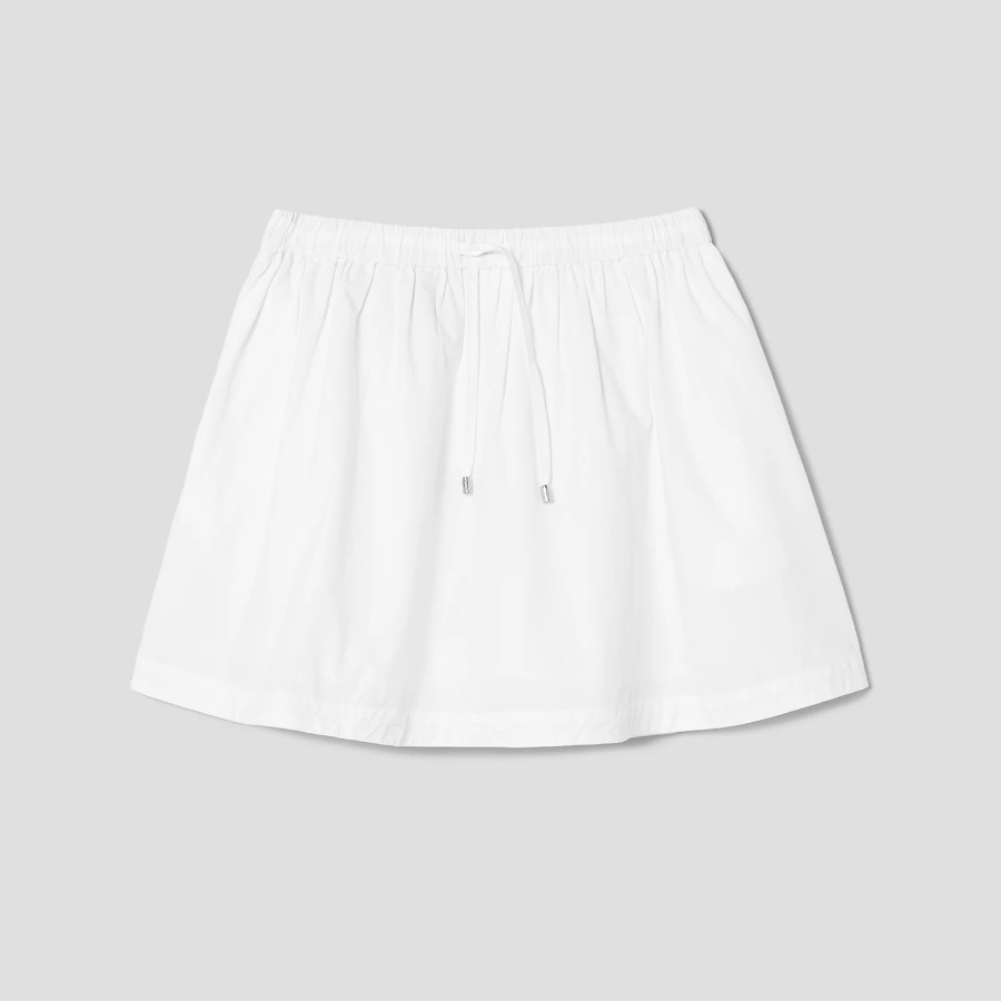 8 seconds 50s Cotton Skort — White