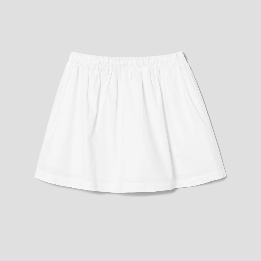 8 seconds 50s Cotton Skort — White