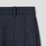 8 seconds Summer Pleats Skirt — Navy