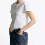 TOMMY HILFIGER [Official Headquarters] Slim Slub T-shirt