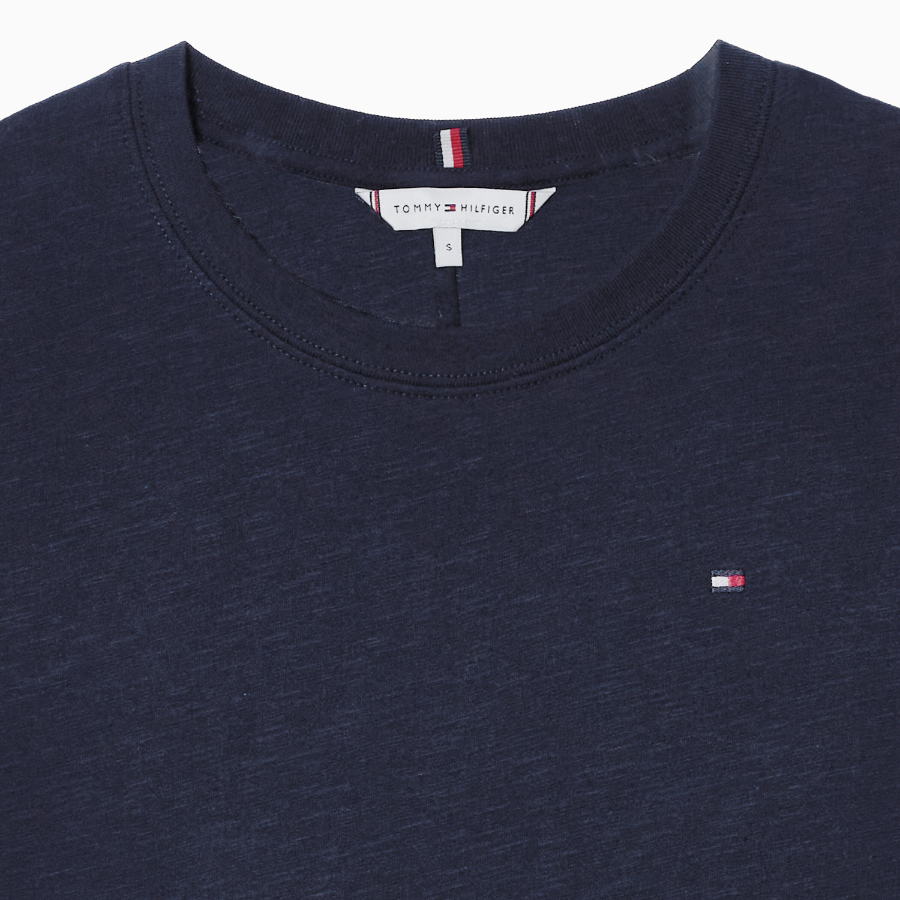 TOMMY HILFIGER [Official Headquarters] Slim Slub T-shirt
