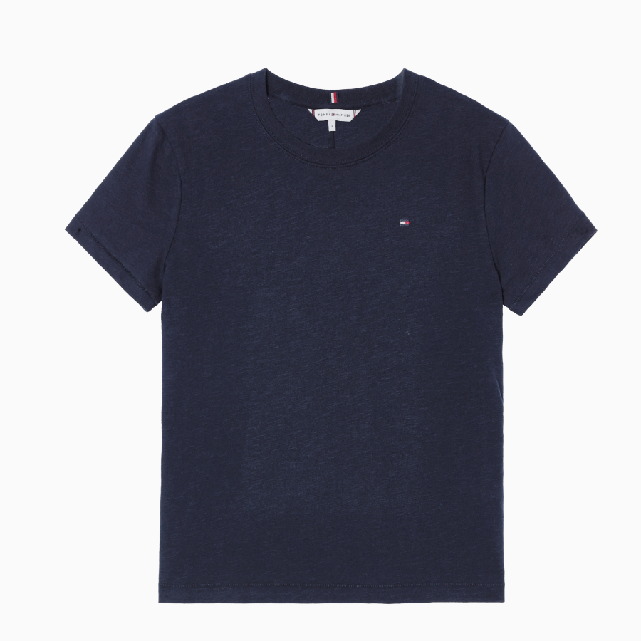 TOMMY HILFIGER [Official Headquarters] Slim Slub T-shirt