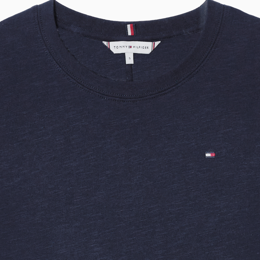 TOMMY HILFIGER [Official Headquarters] Slim Slub T-shirt
