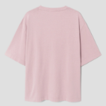 Maison Kitsune Men Bold Fox Head Patch Oversize Tee Shirt - Pink Clay