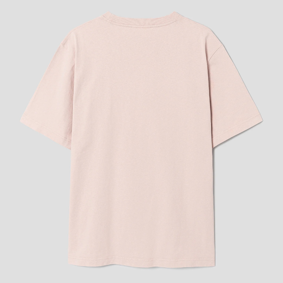 Maison Kitsune Men Bold Fox Head Patch Comfort Tee Shirt - Smoke