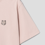 Maison Kitsune Men Bold Fox Head Patch Comfort Tee Shirt - Smoke