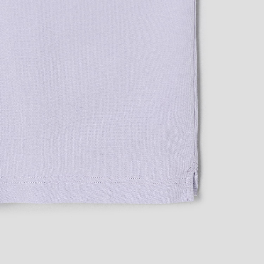 Maison Kitsune Men Bold Fox Head Patch Oversize Tee Shirt - Soft Mauve