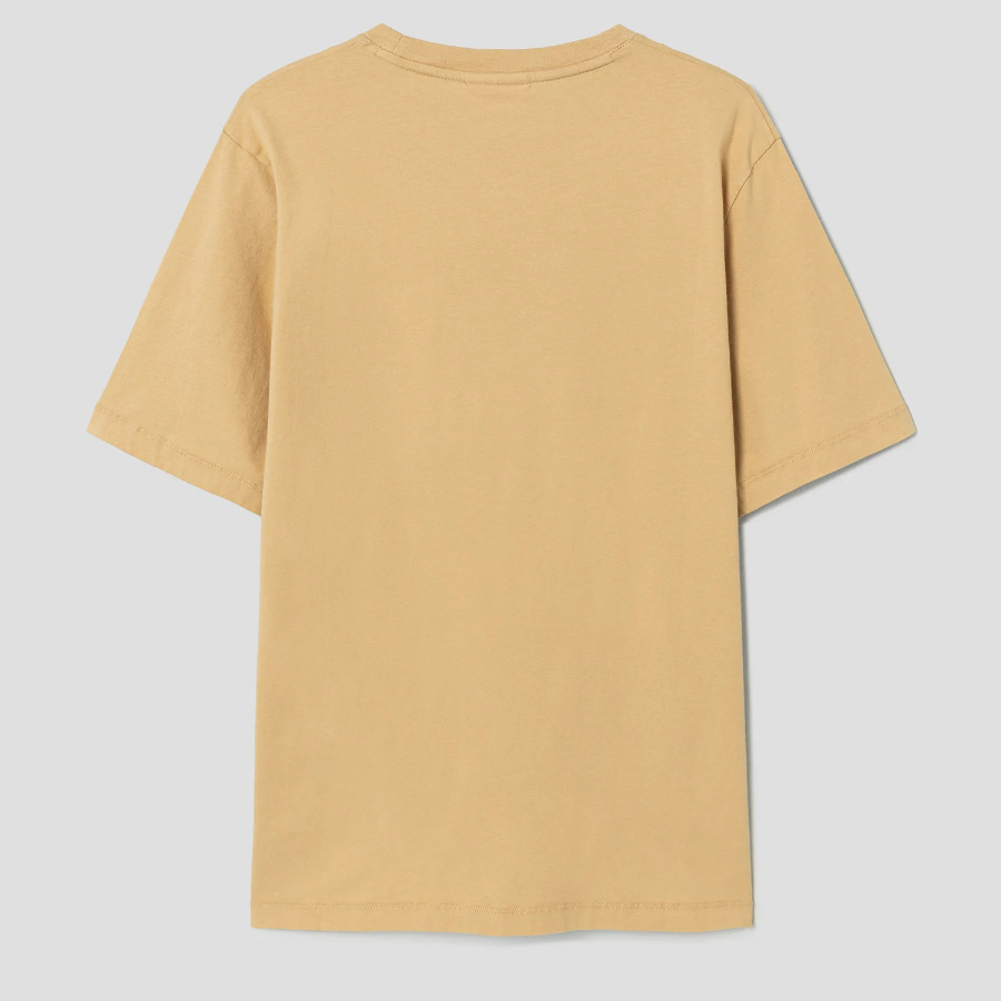 Maison Kitsune Men Chillax Fox Patch Regular Tee-Shirt - Goldie