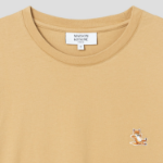 Maison Kitsune Men Chillax Fox Patch Regular Tee-Shirt - Goldie