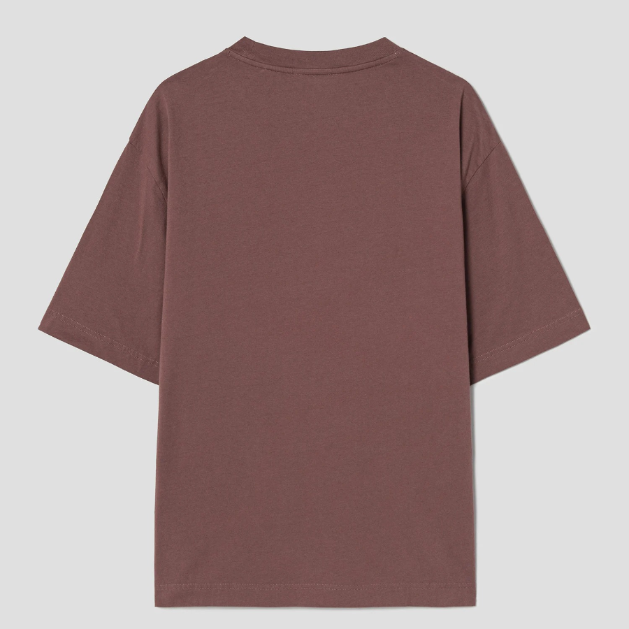 Maison Kitsune Men Speedy Fox Print Oversize Tee-Shirt - Brunette