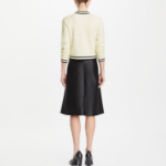 TORY BURCH Shrunken Kendra Cardigan – Ivory