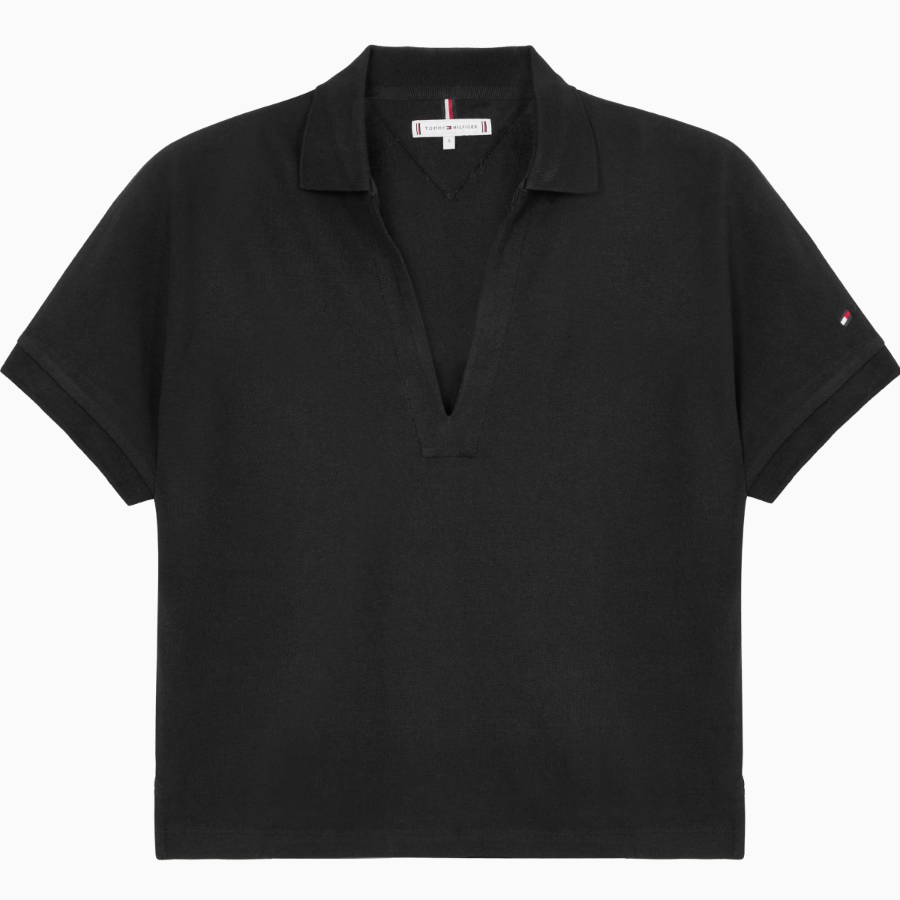 TOMMY HILFIGER [Official Headquarters] Open Collar Short Sleeve Polo Shirt T22F1TPI070WT1BDS