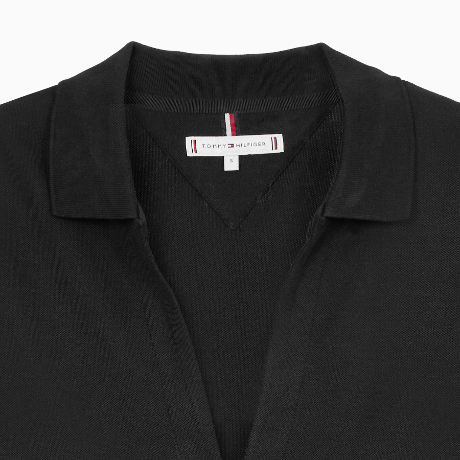 TOMMY HILFIGER [Official Headquarters] Open Collar Short Sleeve Polo Shirt T22F1TPI070WT1BDS