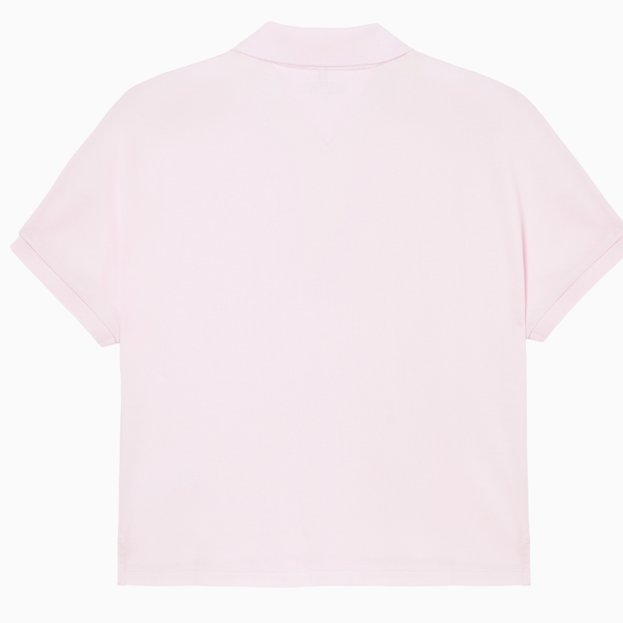 TOMMY HILFIGER [Official Headquarters] Open Collar Short Sleeve Polo Shirt