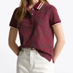 TOMMY HILFIGER [Official Headquarters] All Over Print Polo Shirt