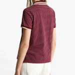 TOMMY HILFIGER [Official Headquarters] All Over Print Polo Shirt