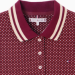 TOMMY HILFIGER [Official Headquarters] All Over Print Polo Shirt