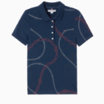 TOMMY HILFIGER [Official Headquarters] All Over Pattern Polo T-shirt