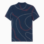 TOMMY HILFIGER [Official Headquarters] All Over Pattern Polo T-shirt