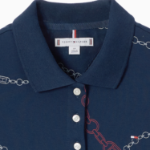 TOMMY HILFIGER [Official Headquarters] All Over Pattern Polo T-shirt