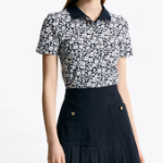 TOMMY HILFIGER [Official Headquarters] All-Over Pattern Polo Shirt