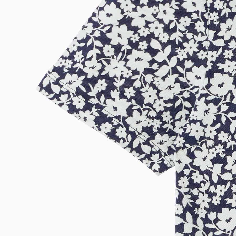 TOMMY HILFIGER [Official Headquarters] All-Over Pattern Polo Shirt