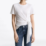 TOMMY HILFIGER [Official Headquarters] Slub Knot T-Shirt