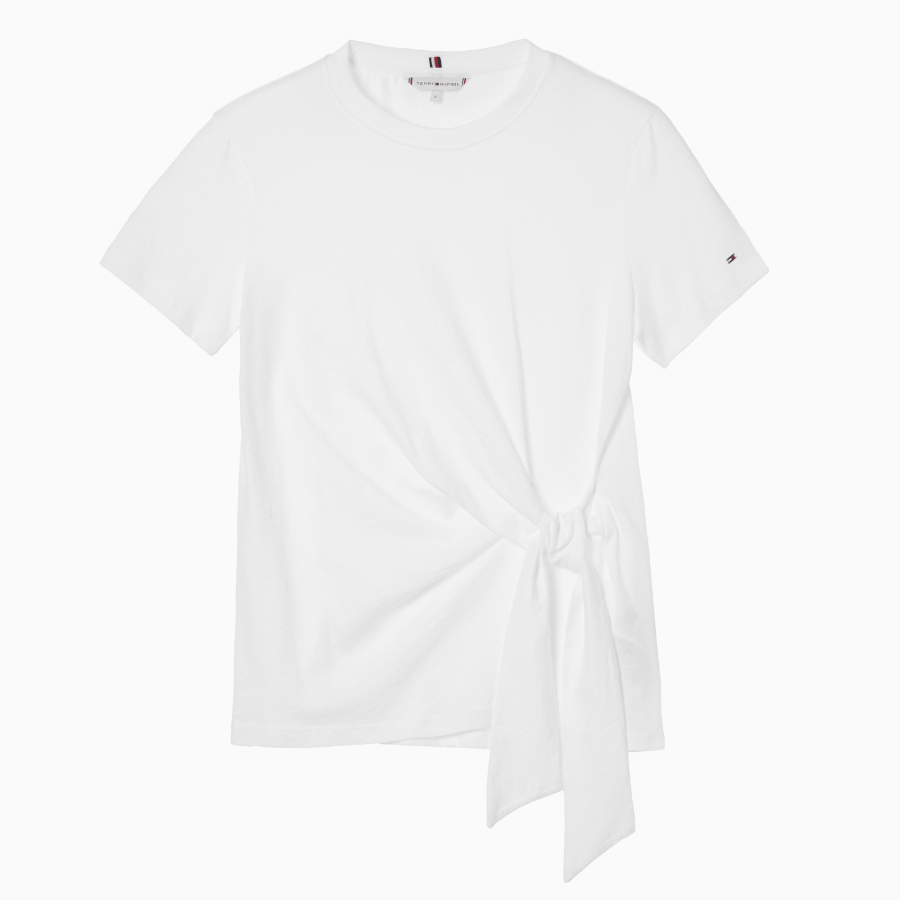TOMMY HILFIGER [Official Headquarters] Slub Knot T-Shirt