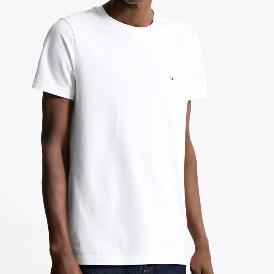 TOMMY HILFIGER [Official Headquarters] Slim Stretch Short Sleeve T-Shirt