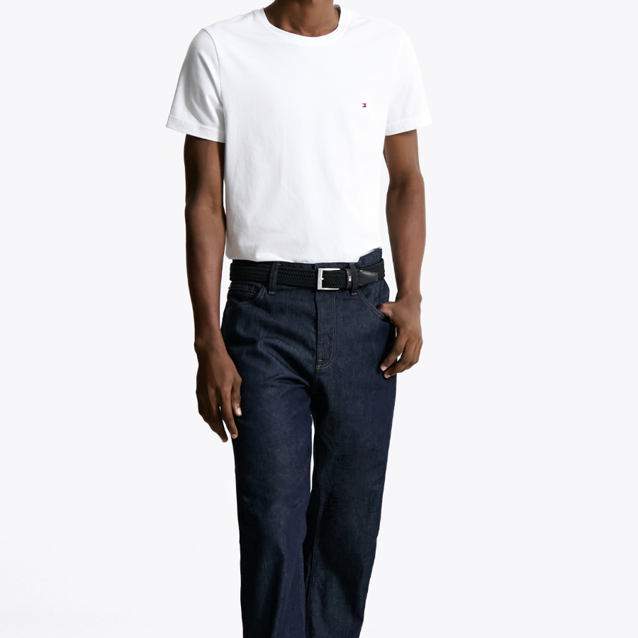 TOMMY HILFIGER [Official Headquarters] Slim Stretch Short Sleeve T-Shirt