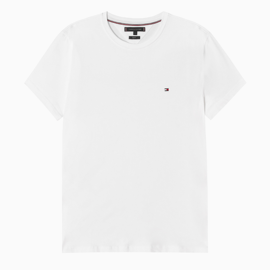 TOMMY HILFIGER [Official Headquarters] Slim Stretch Short Sleeve T-Shirt