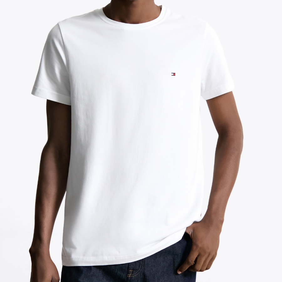 TOMMY HILFIGER [Official Headquarters] Slim Stretch Short Sleeve T-Shirt