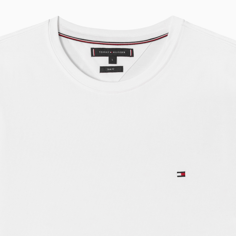 TOMMY HILFIGER [Official Headquarters] Slim Stretch Short Sleeve T-Shirt